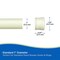 Kenney Mfg Twist & Fit No Tools Spring Tension Shower Curtain Rod, 42-72in, Sage KN609L/52V1 - alternate 7